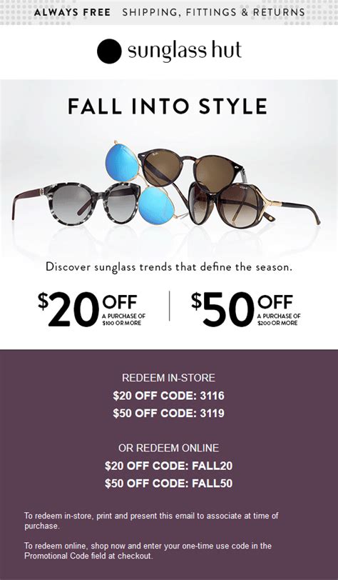 sunglasses hut black friday|$50 off sunglass hut coupons.